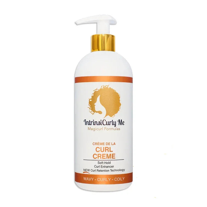 IntrinsiCurly Me Curl Creme: Enhance Wavy, Curly, & Coily Hair. Curl Enhancer & Definer for Natural Curls. Light Hold, No Frizz!