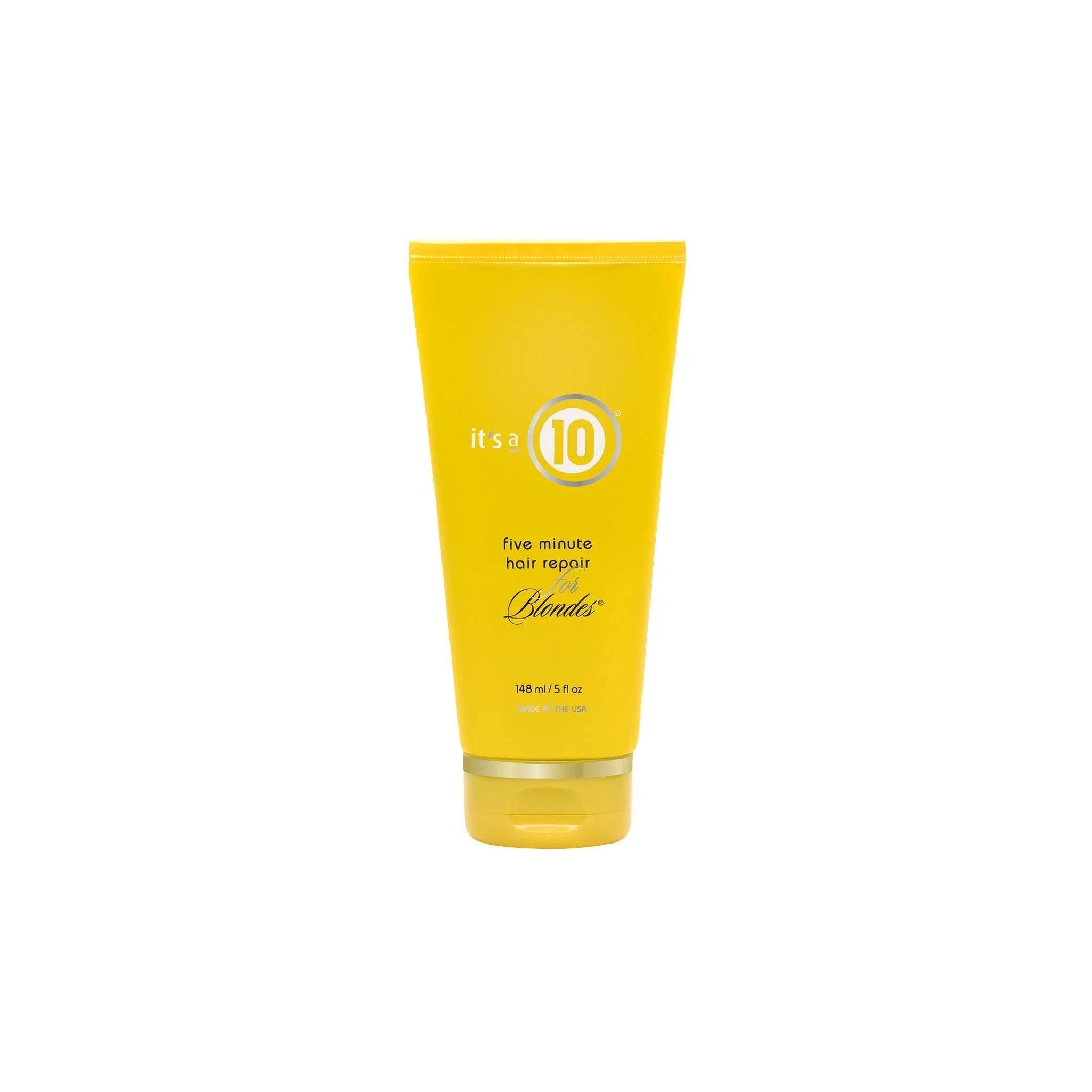 It's a 10 Five Minute Blonde Hair Repair Mask: Deep Conditioning Treatment for Damaged Blonde Hair