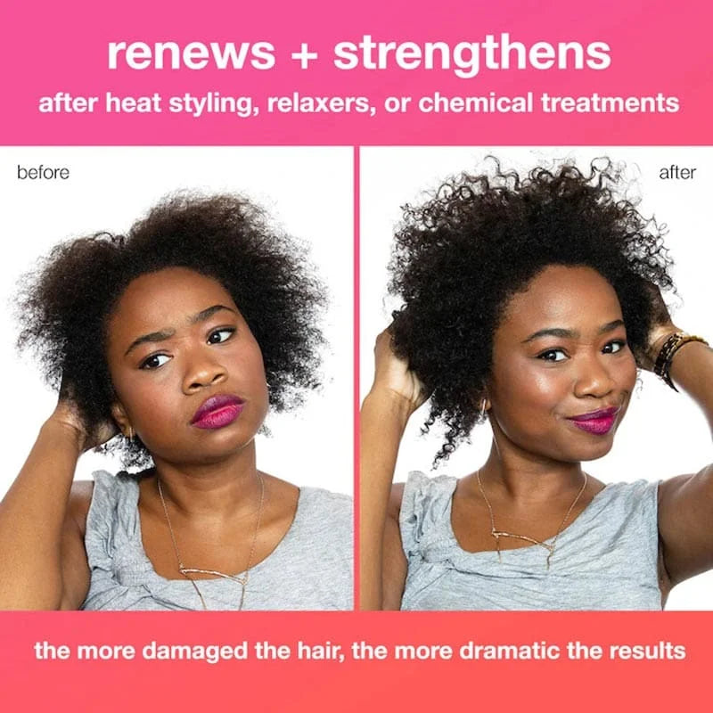 K18 hair repair: Before & after transformation. Repairs damaged hair & strengthens! Results are dramatic. See the difference!