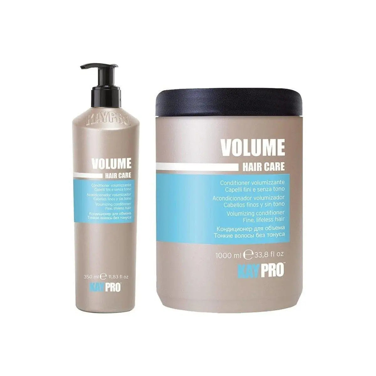 KayPro Volume Conditioner - Fine Hair - 350ml & 1000ml, Volumizing Hair Care