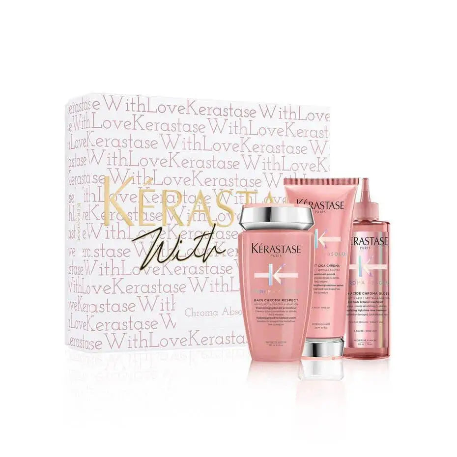 Kerastase Chroma Absolu Gift Set: Color Treated Hair Care - Shop at Partners Hair Design!