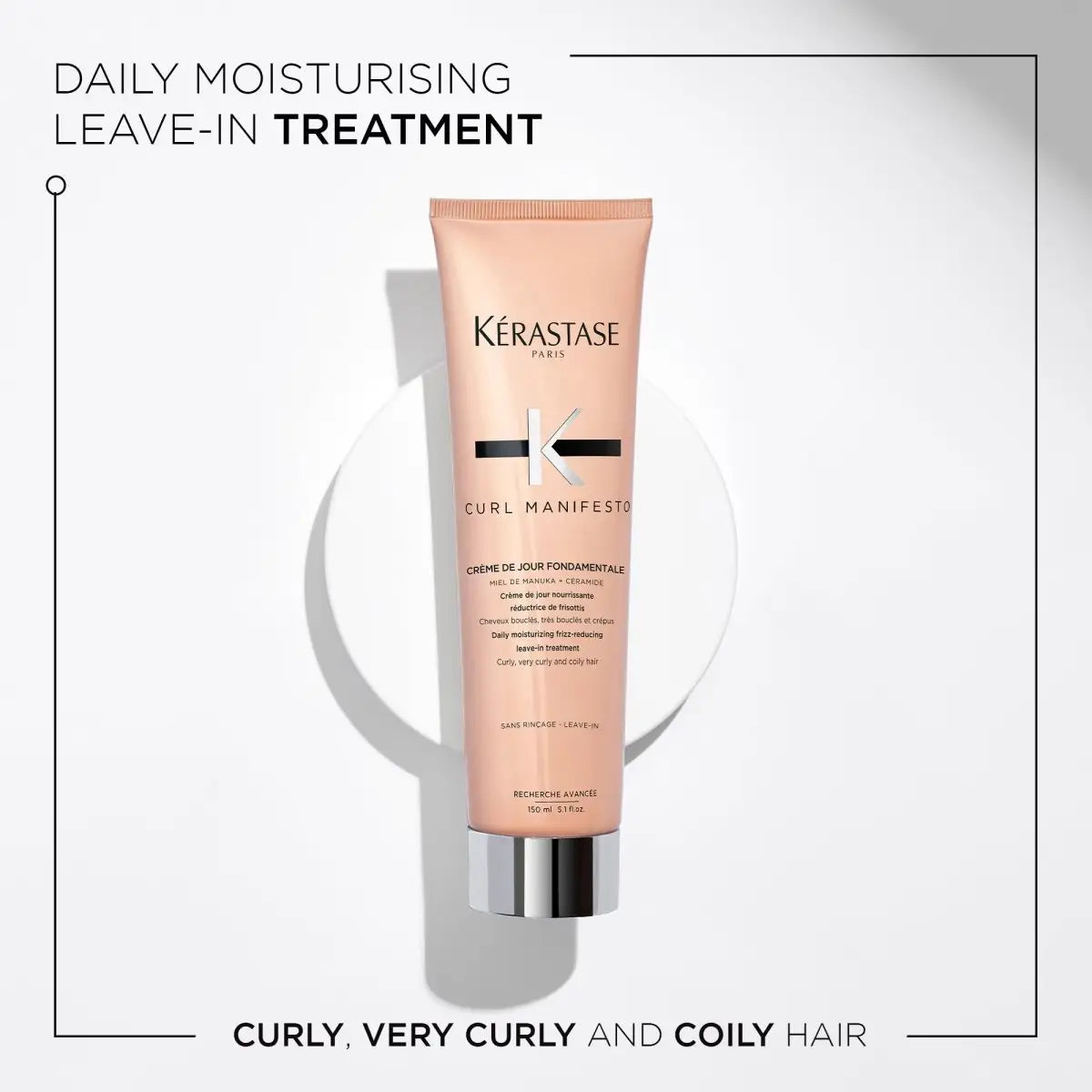Kerastase Curl Manifesto Crème De Jour Fondamentale Hair Cream - 150ml - Shampoo
