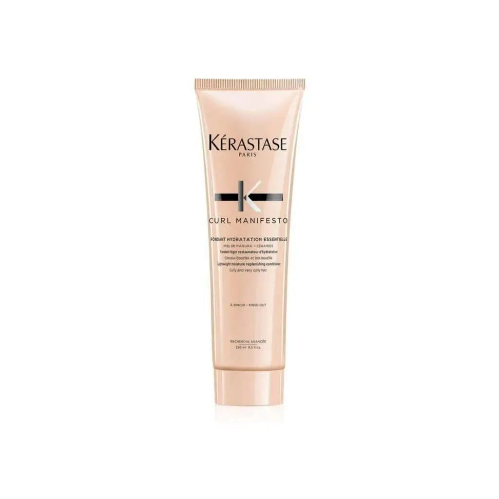 Kerastase Curl Manifesto Conditioner 250ml - Essential Hair Care Products في Pale Pink Packaging
