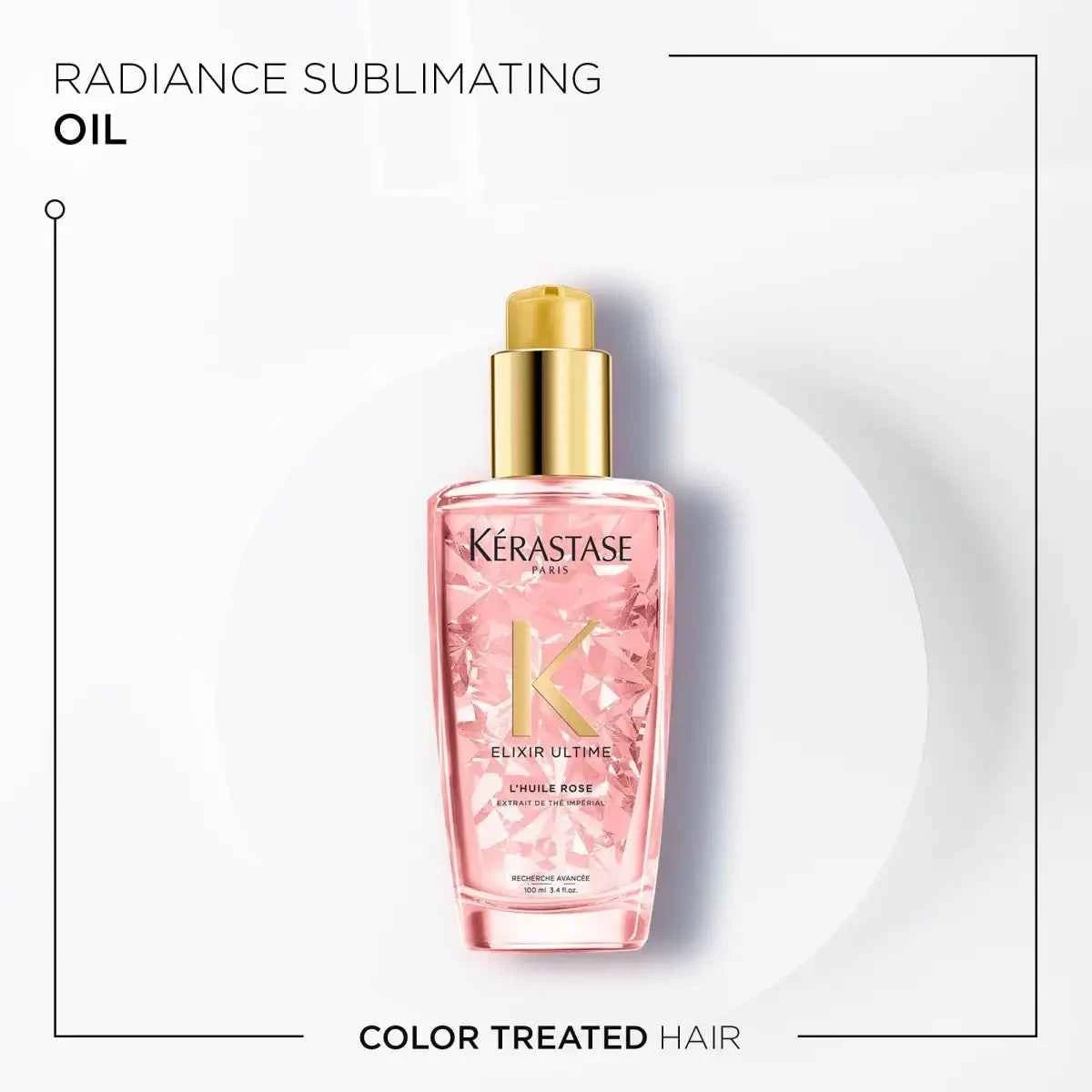 Kerastase Elixir Ultime L’Huile Rose for colour treated hair -100ml