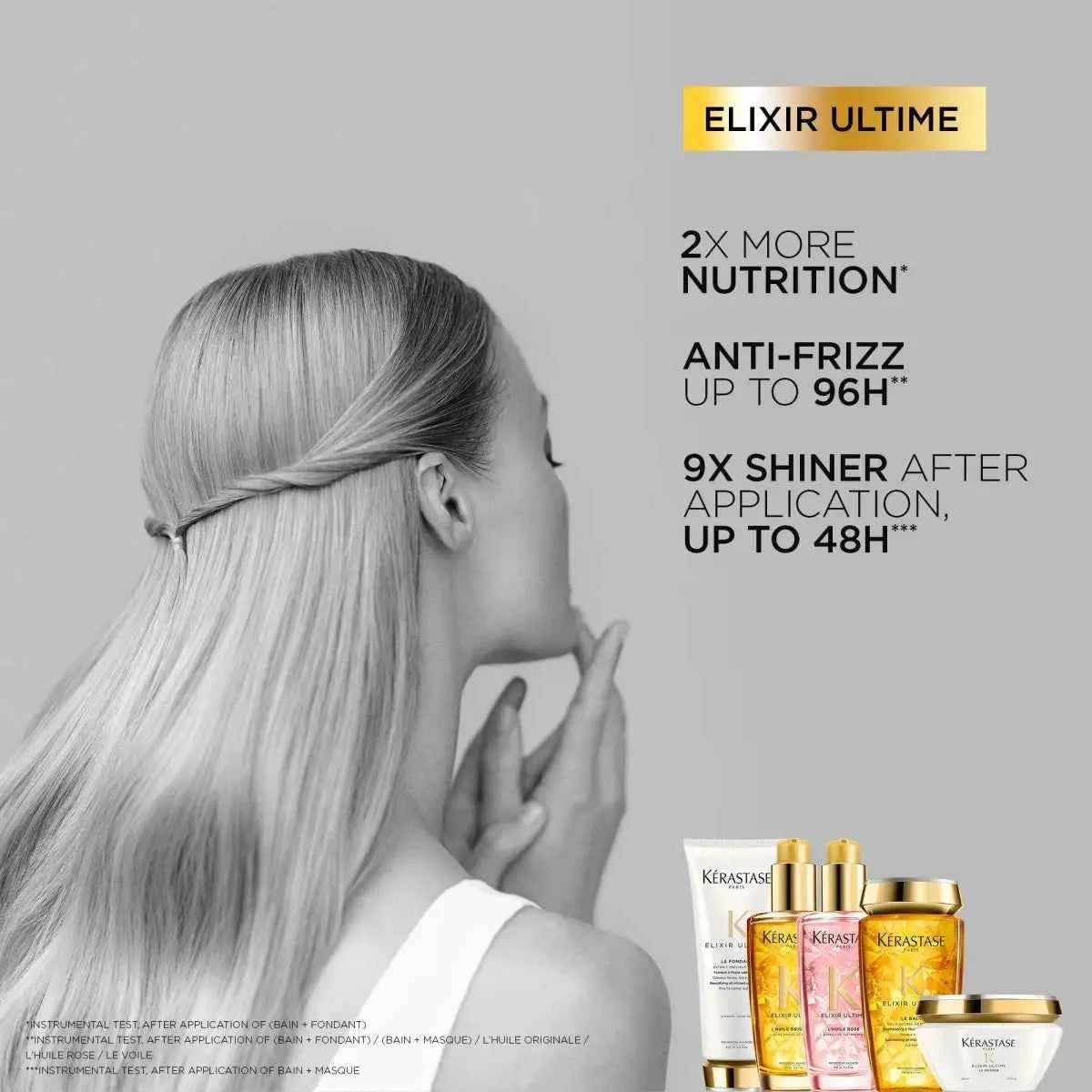 Kerastase Elixir Ultime L’Huile Rose for colour treated hair -100ml
