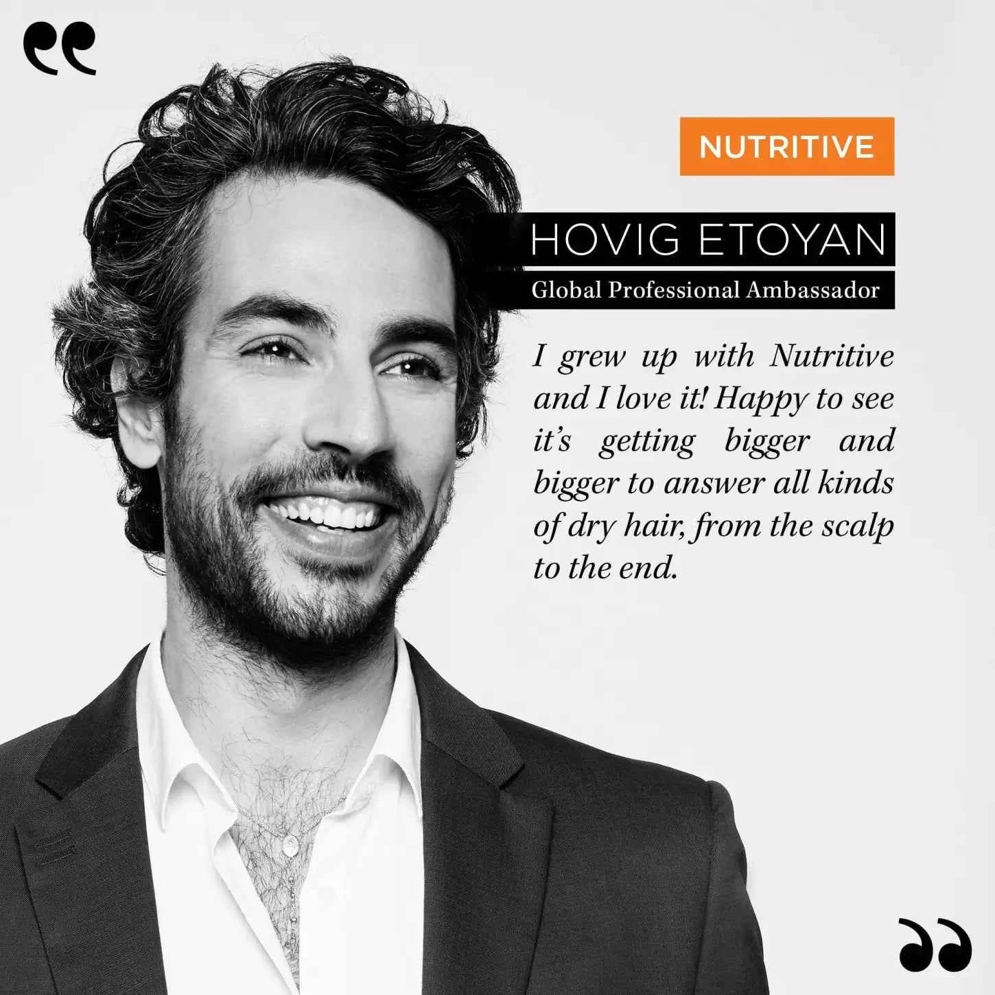 Kerastase Nutritive for Dry Hair: Hovig Etoyan's Recommendation. Haircare tips and advice for dry hair.
