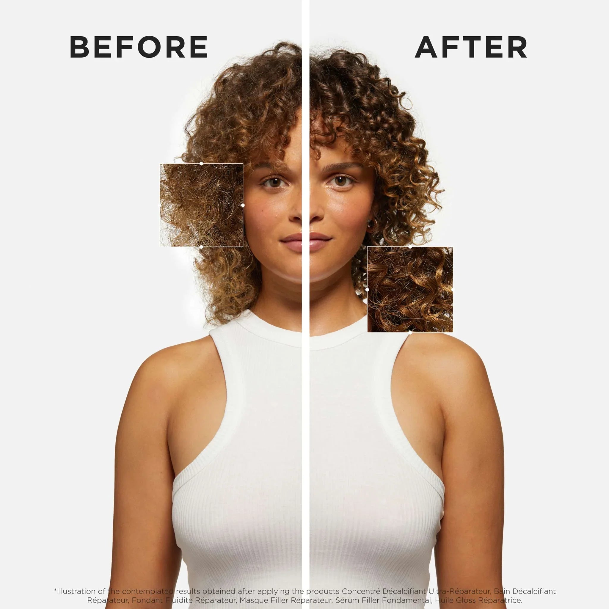 Kérastase Premiere: Before & After Hair Repair. Frizz Control for Curly Hair Transformation!