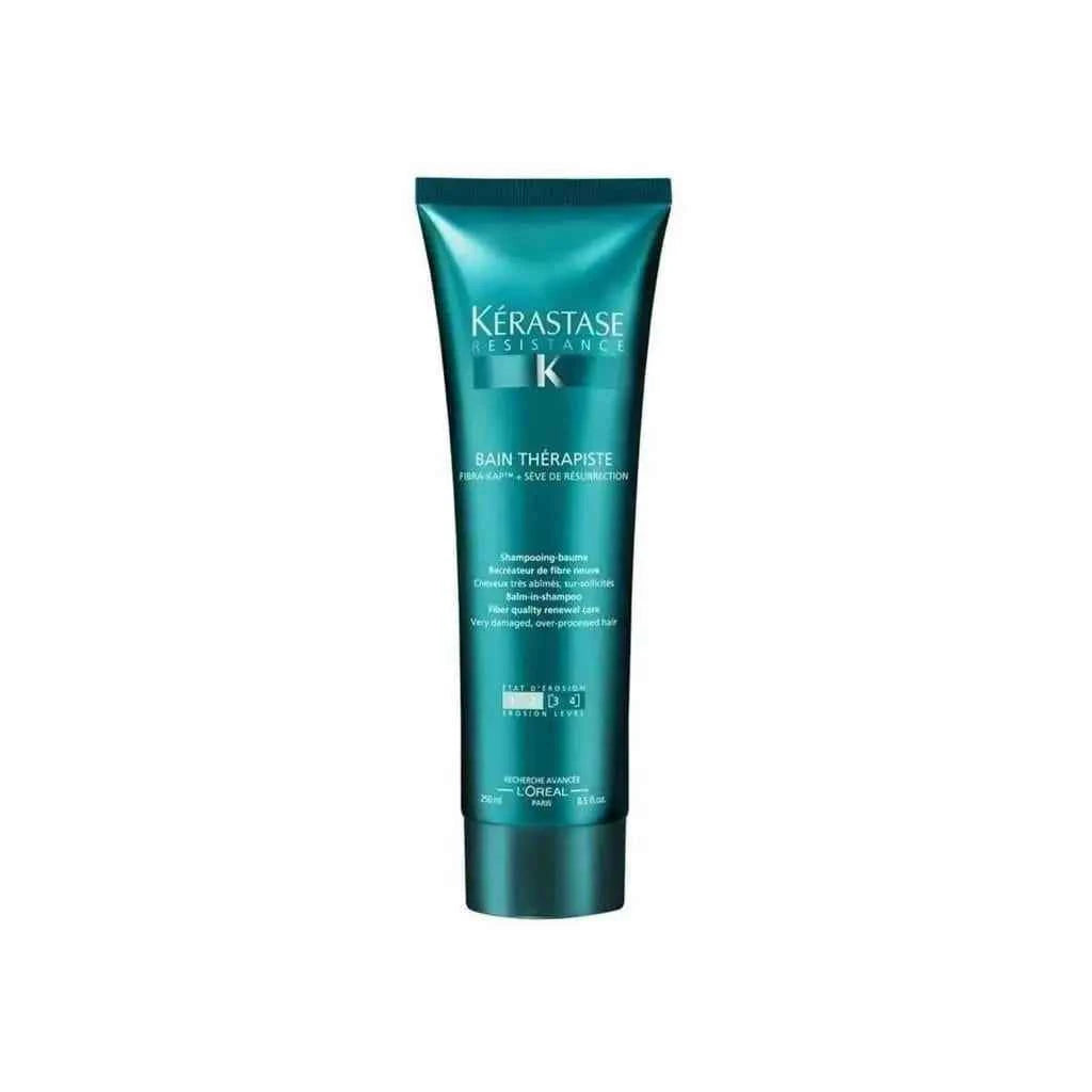 Kérastase Resistance Bain Therapiste Balm-in-Shampoo 250ml. Hair repair, damaged hair. Kérastase shampoo for damaged hair