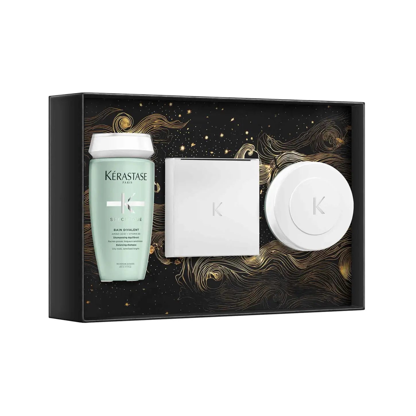 Kérastase Specifique Divalent Hair Care Gift Set: Balancing Shampoo & Hair Mask for Oily Roots