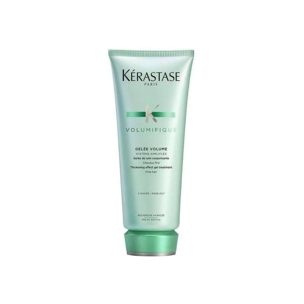 Kerastase Volumifique Gelee 200ml - Hair volumizing gel in a mint green tube