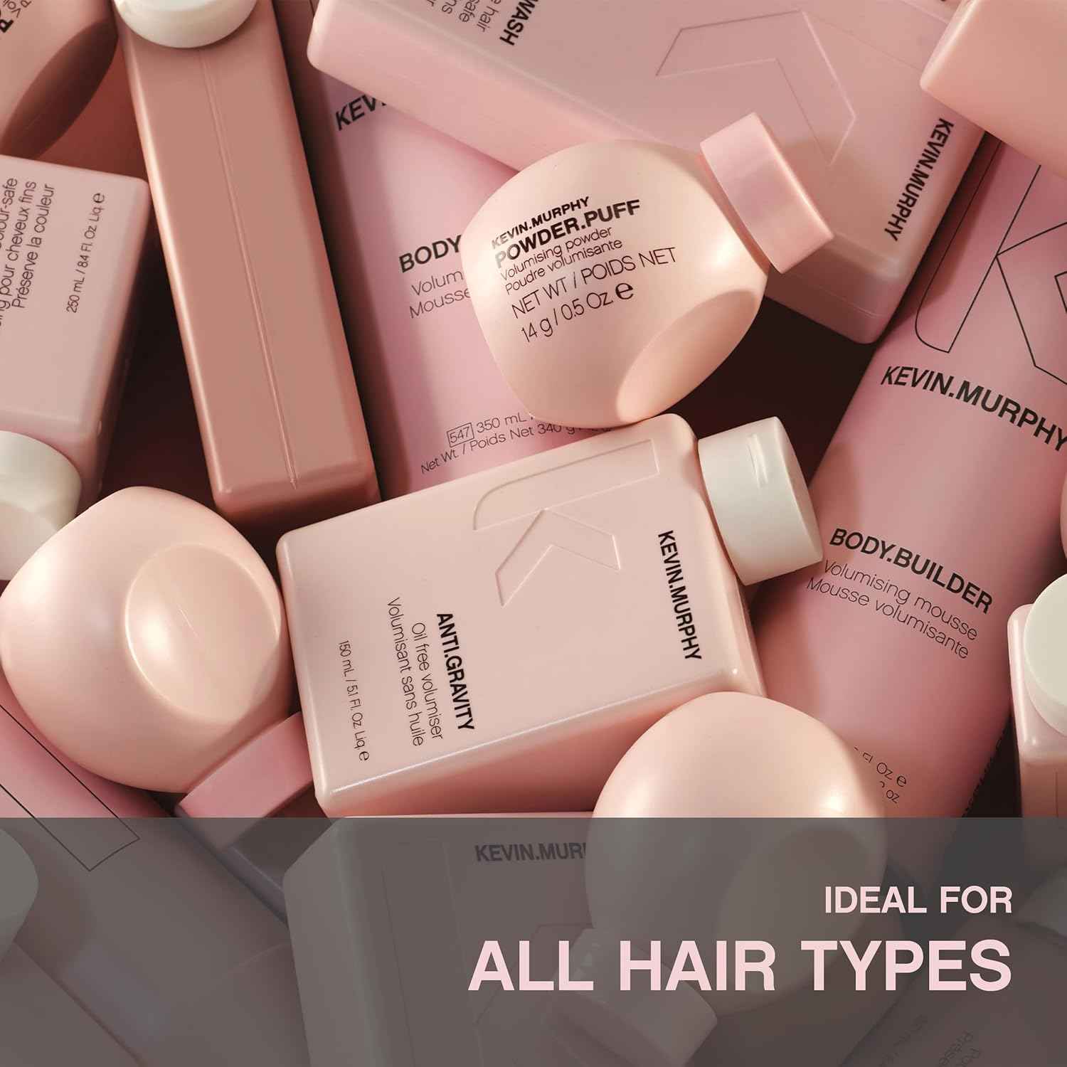 Kevin Murphy Volumizing Products: Body.Builder, Powder.Puff, Anti.Gravity - Ideal for All Hair Types! Boost Hair Volume