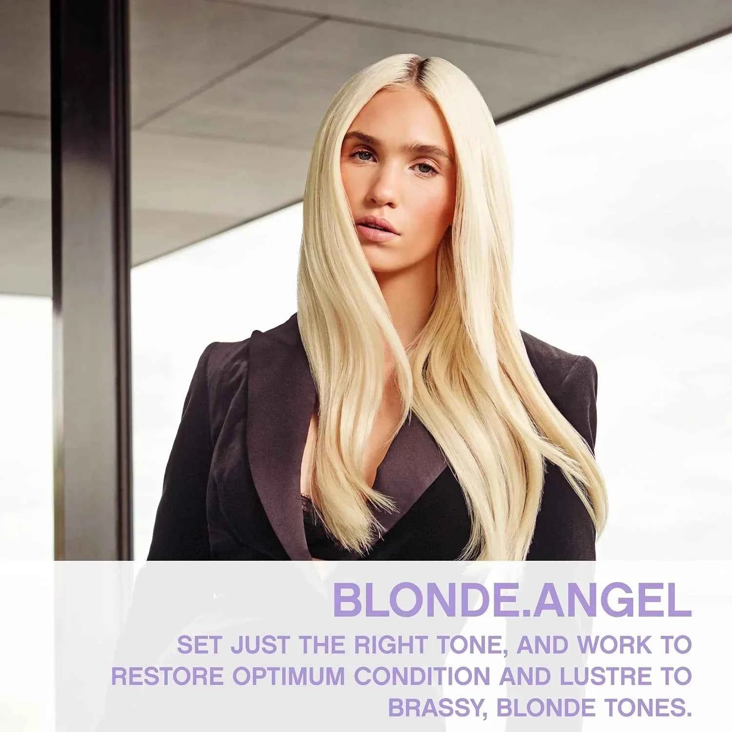 Kevin Murphy Blonde.Angel Treatment: Blonde Hair Toning Treatment, Model with Blonde Hair