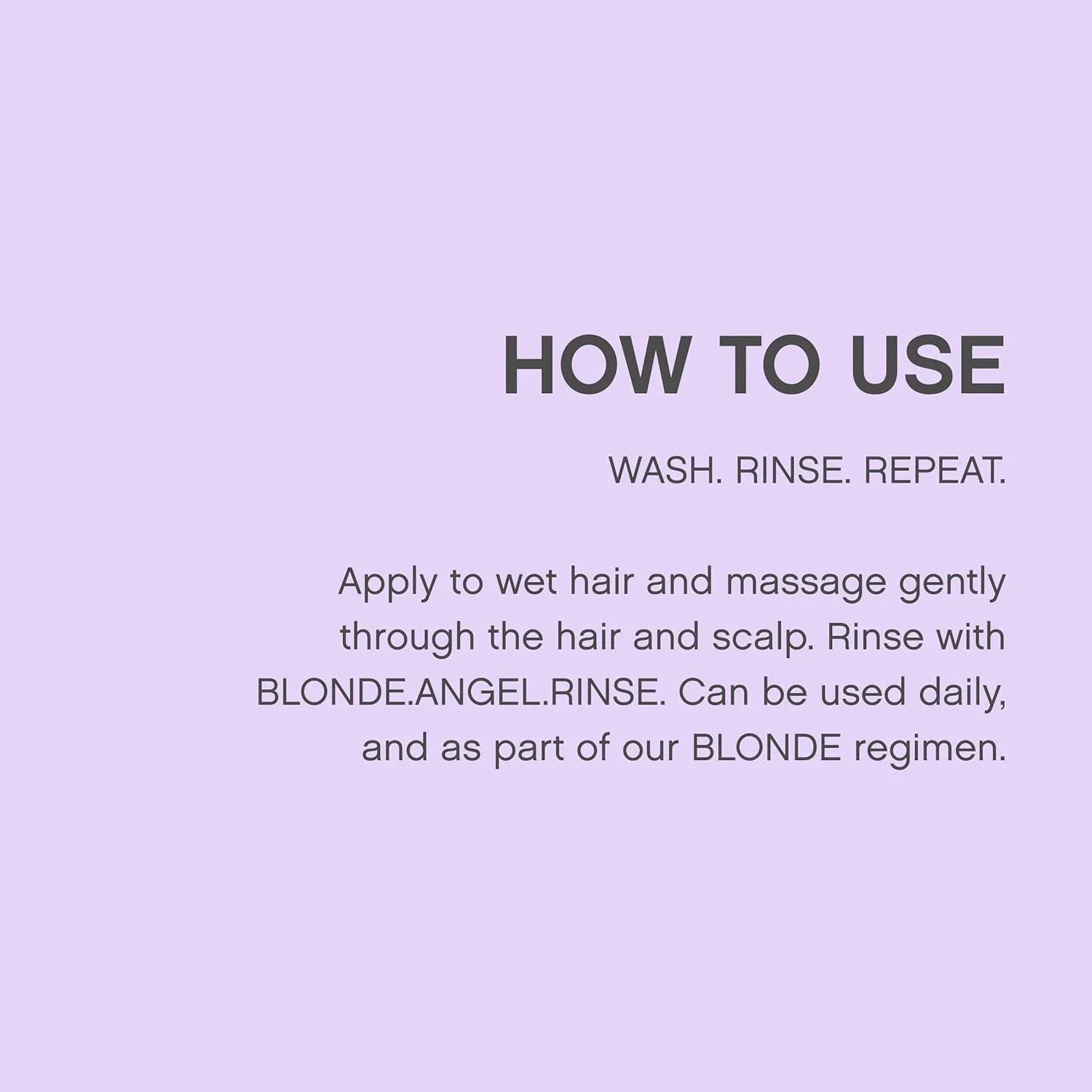 Maintain vibrant hair with Kevin Murphy Blonde.Angel.Wash 250ml (Sulphate Free) for blonde and grey hair care.