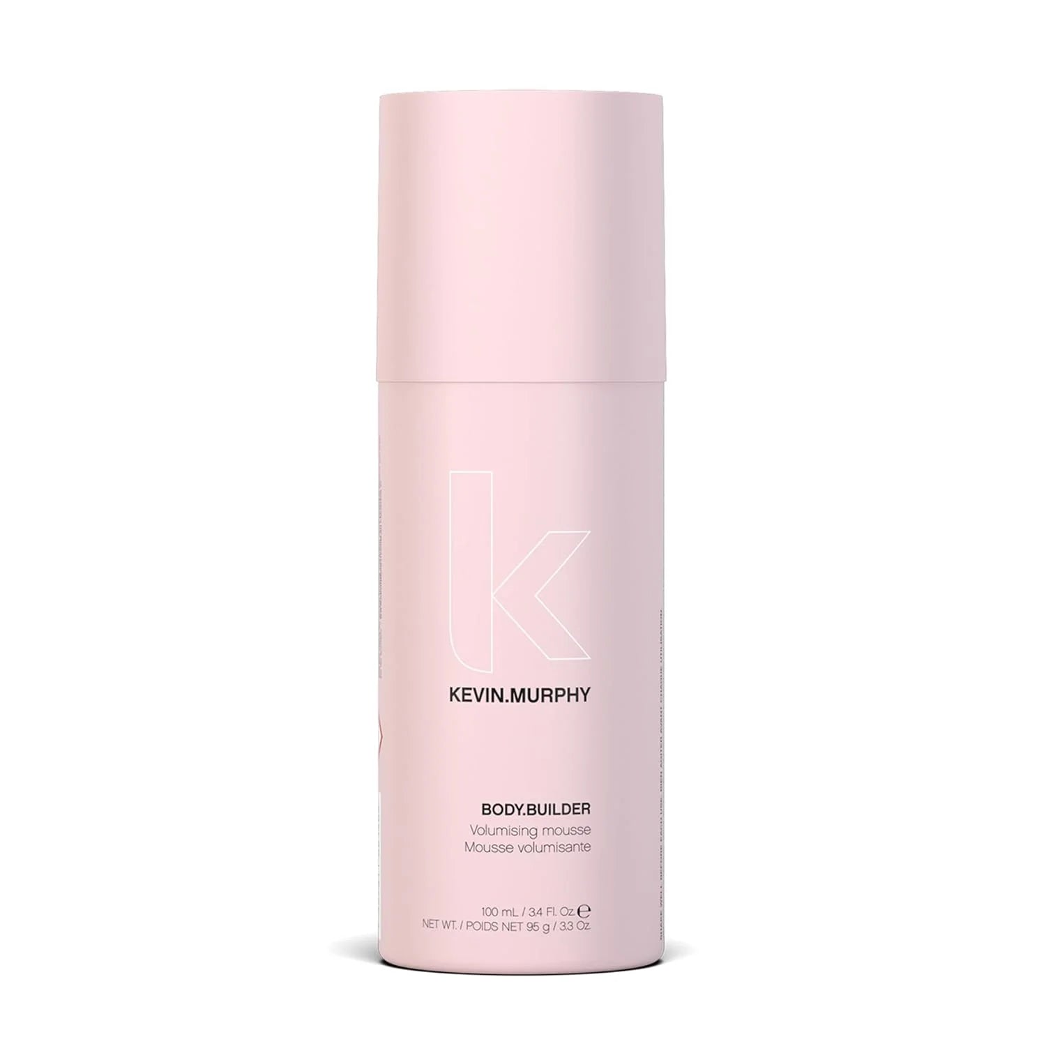 KEVIN.MURPHY BODY.BUILDER 400ml (Sulphate Free) volumizing mousse enhances hair volume and fullness effortlessly.