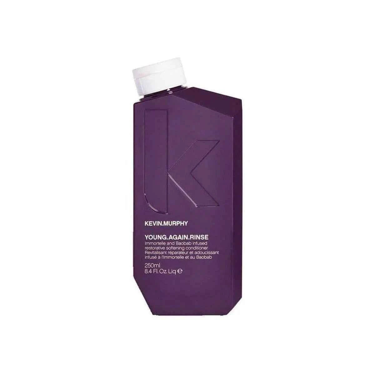 Kevin Murphy Young Again Rinse 250ml | Sulphate Free Baobab Conditioner for Revitalizing Hair | Hair Care