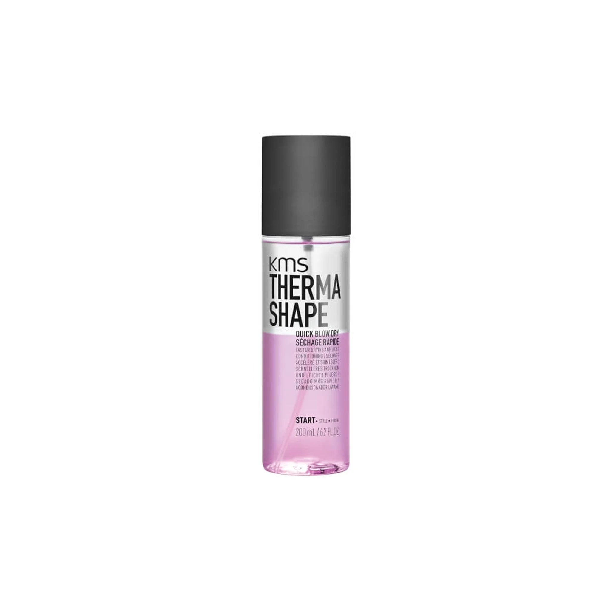 KMS Therma Shape Quick Blow Dry Spray - Heat Protectant & Hair Styling - 200ml