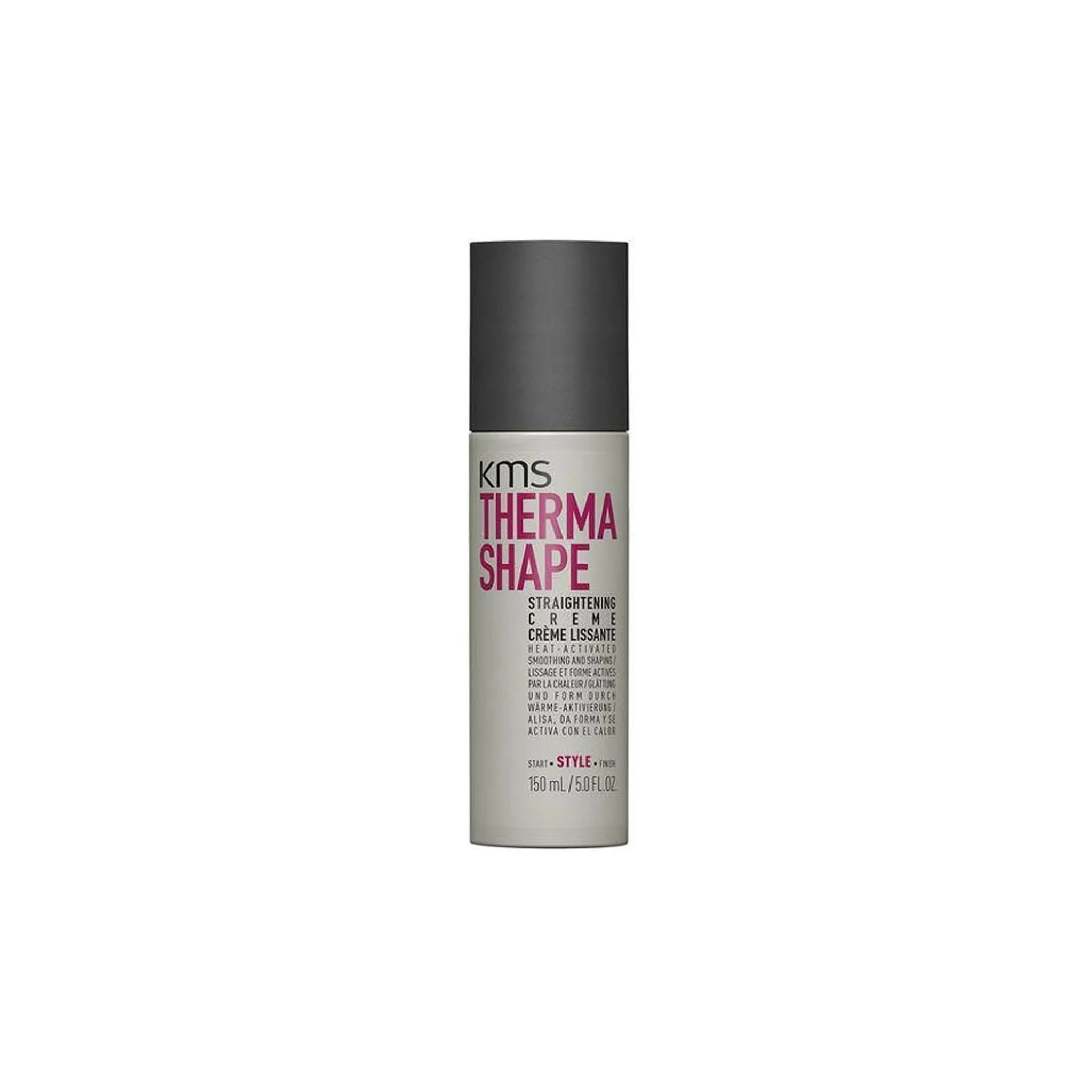 KMS Therma Shape Straightening Cream - Heat Protection & Smooth Hair | 150ml