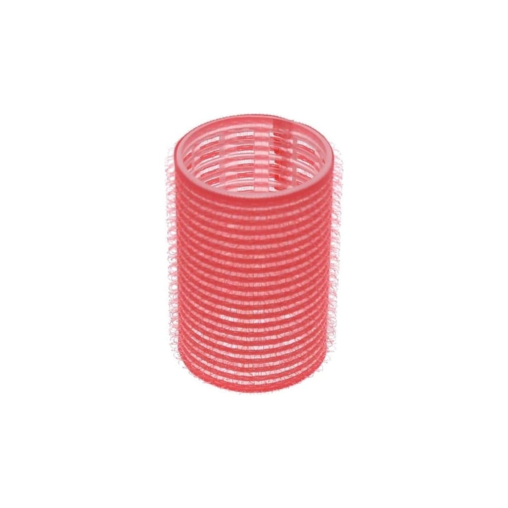 Pink Beauty 40mm Hair Curlers: Ridged Rollers for Long-Lasting Curls, Hair Styling Accessories