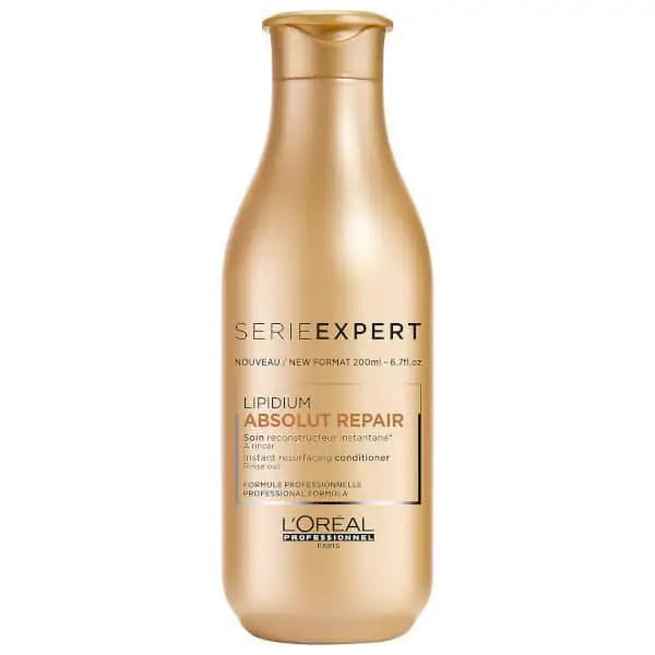 L'Oreal Absolut Repair Conditioner 200ml - Gold Bottle - Hair Repair for Damaged Hair