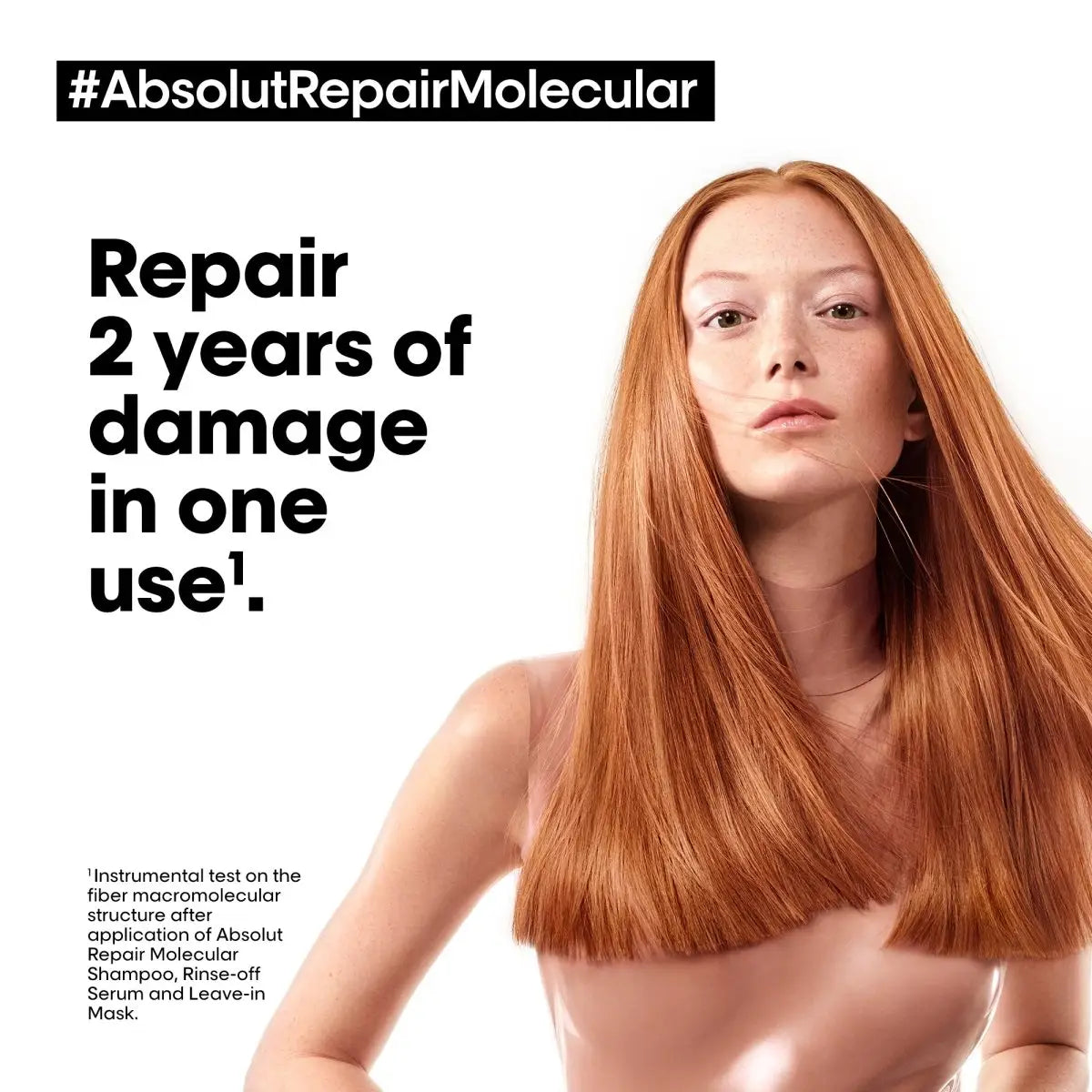 L'Oréal Absolut Repair Molecular: Repair 2 Years of Hair Damage in One Use! #AbsolutRepairMolecular