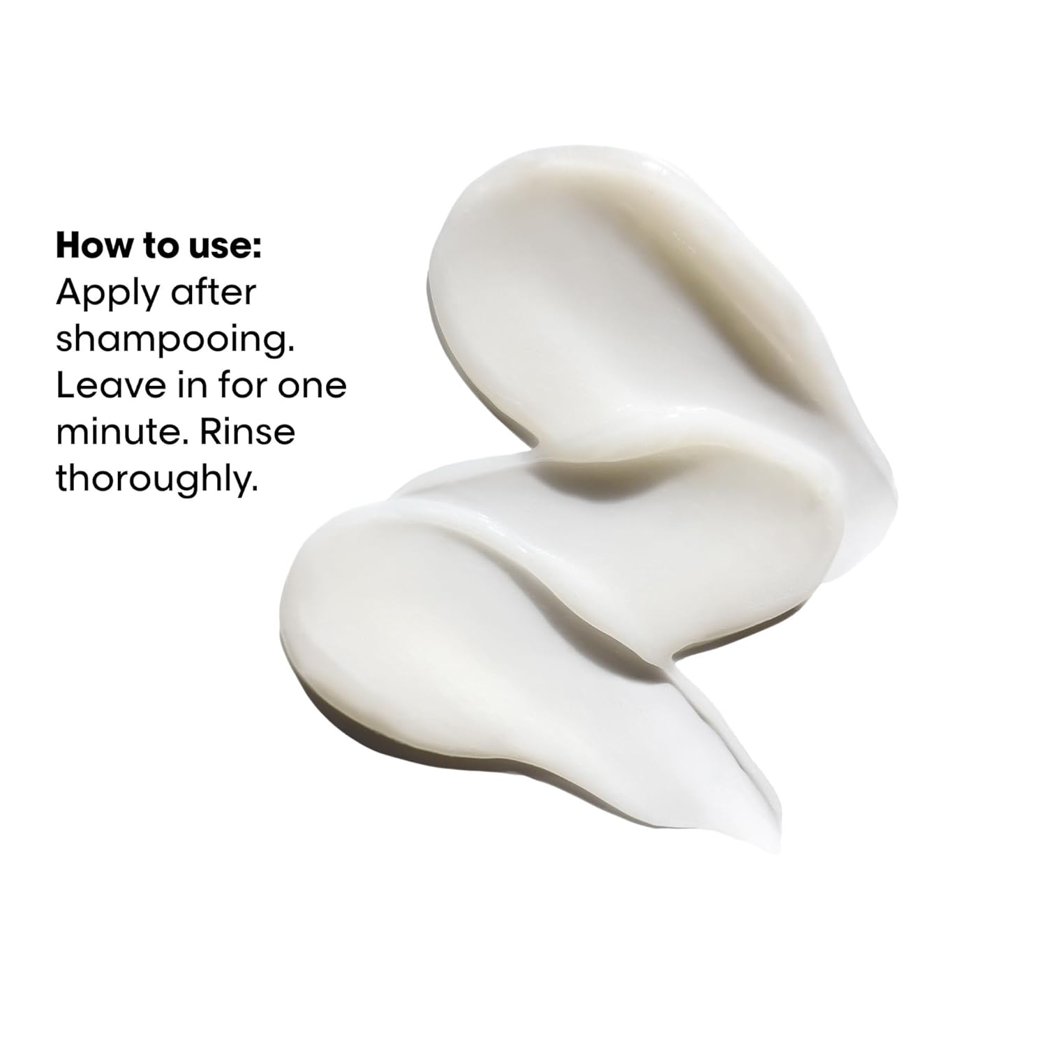 How to use L'Oreal Absolut Repair Molecular Mask: Apply, wait one minute, rinse. Damaged hair treatment cream sample.