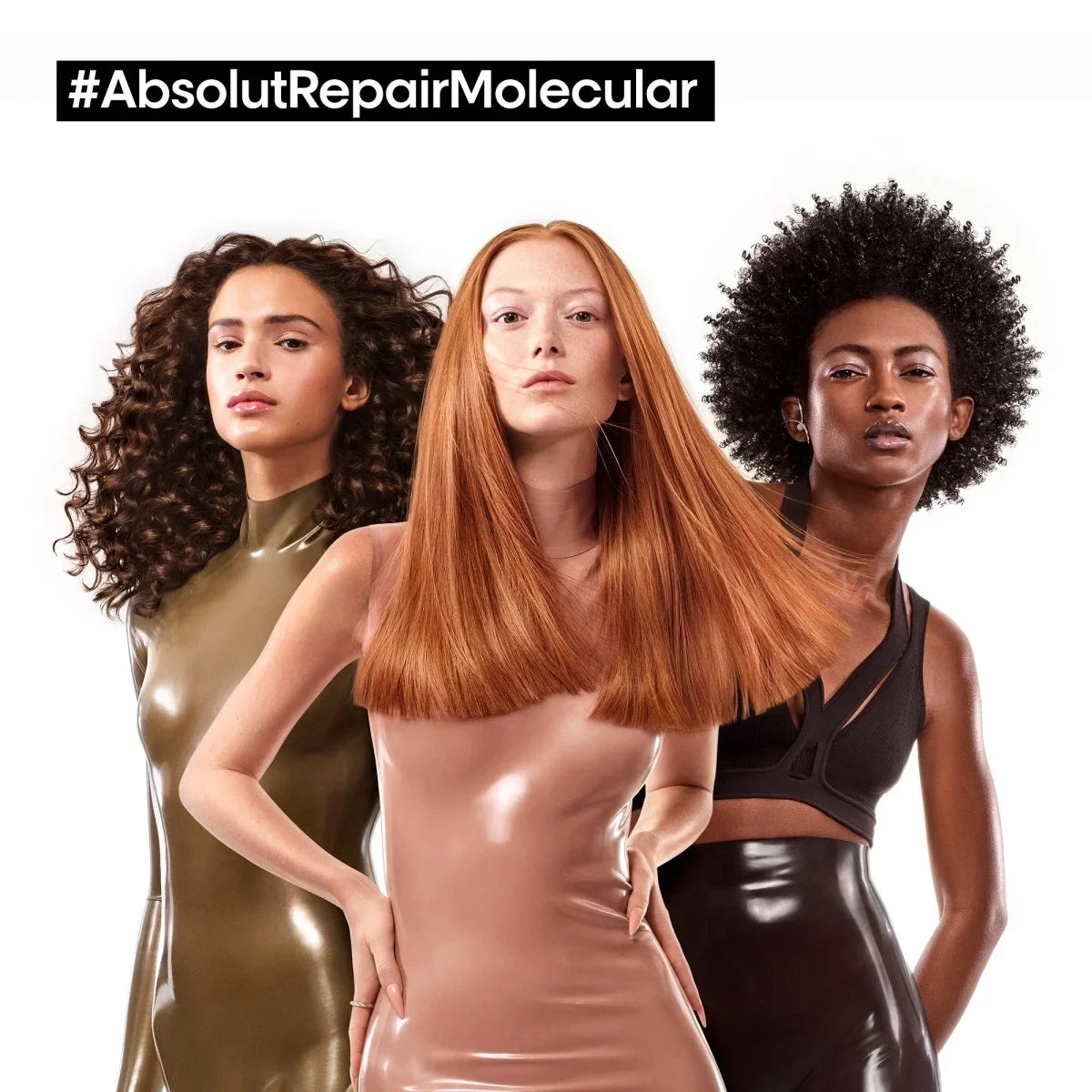 L'Oreal Absolut Repair Molecular Hair Serum: Damaged Hair Repair for All Hair Types - Shiny Hair
