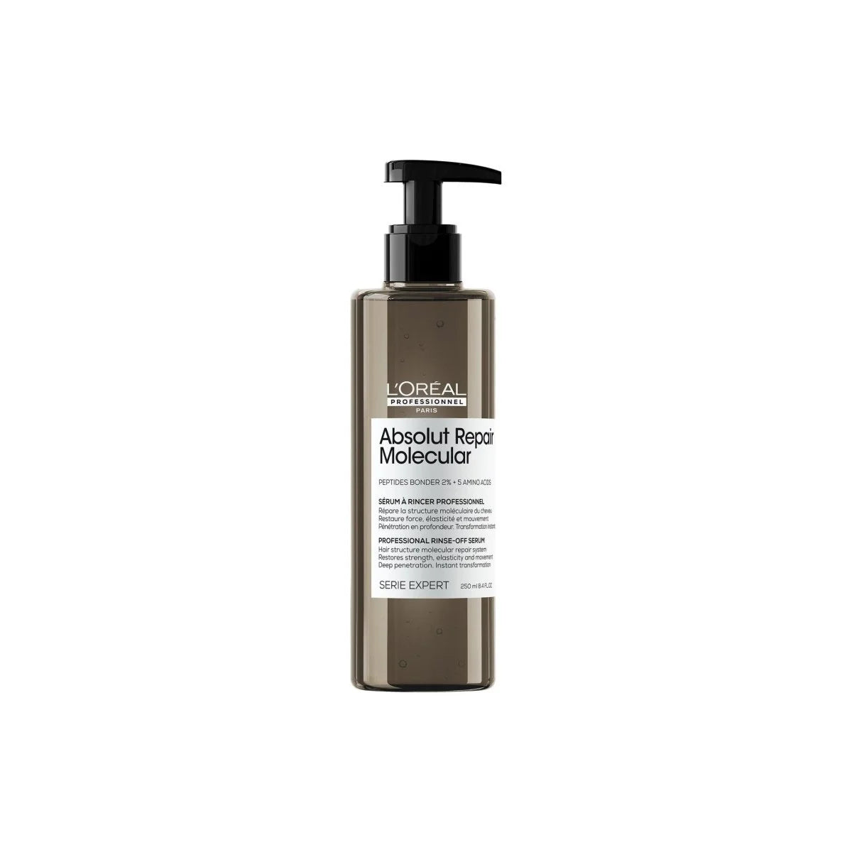 L'Oreal Absolut Repair Molecular Serum: Rinse-Off Hair Treatment for Damaged Hair | Repair, Strengthen & Shine