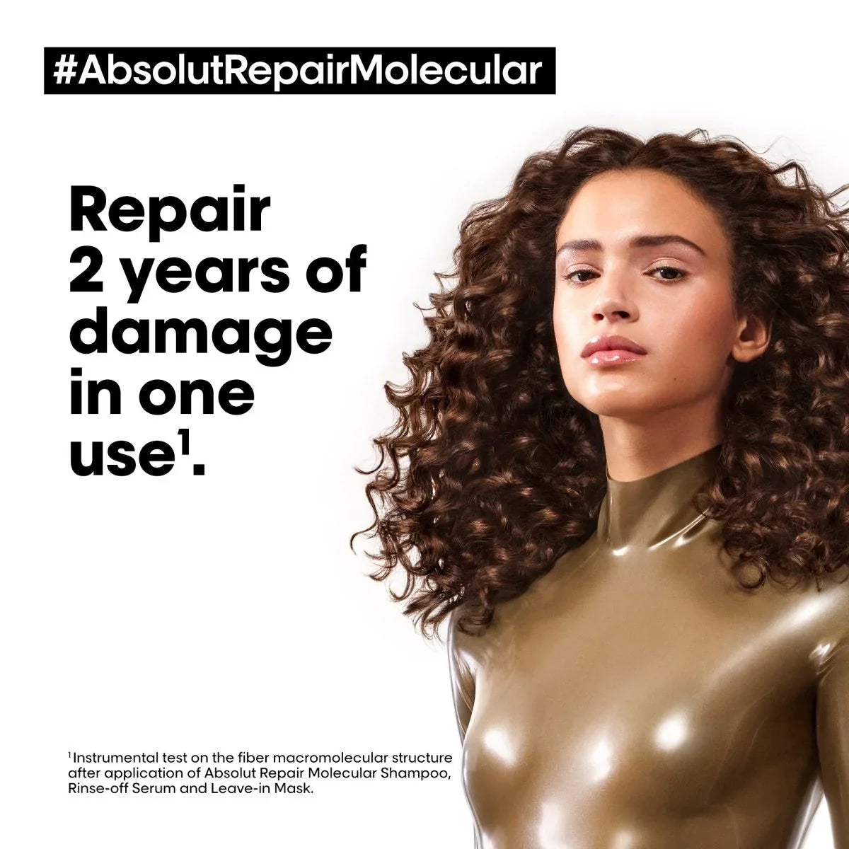Absolut Repair Molecular: Repair Damaged Hair - Get Healthy, Shiny Curls in One Use!