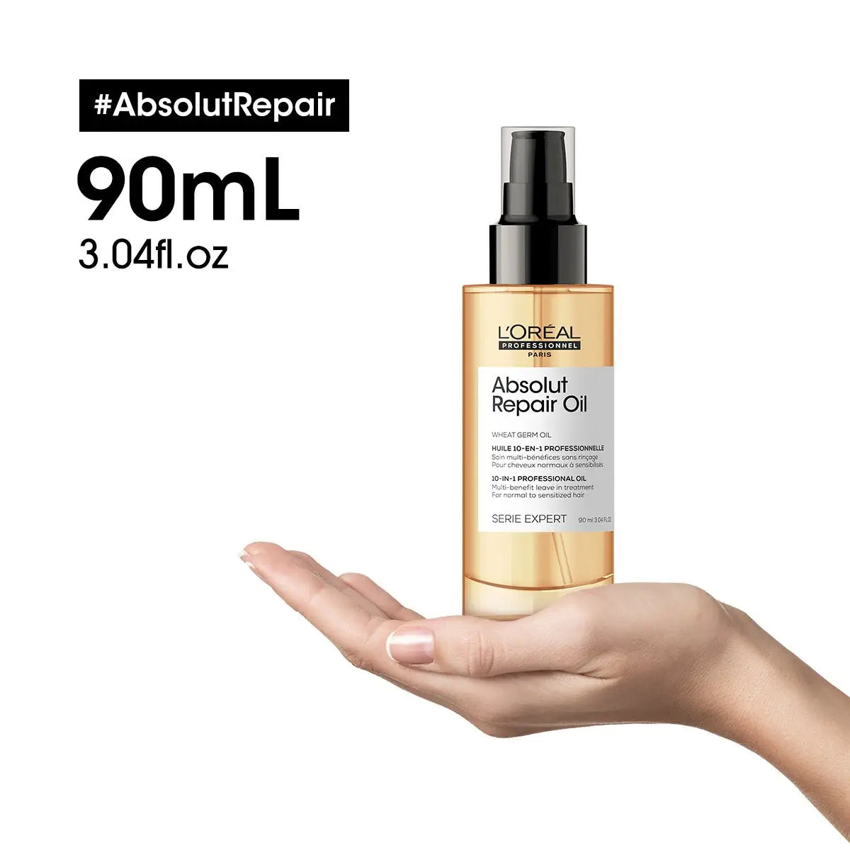 L’Oréal Absolut Repair Oil 10-In-1 Leave-In 90 ml - Shampoo