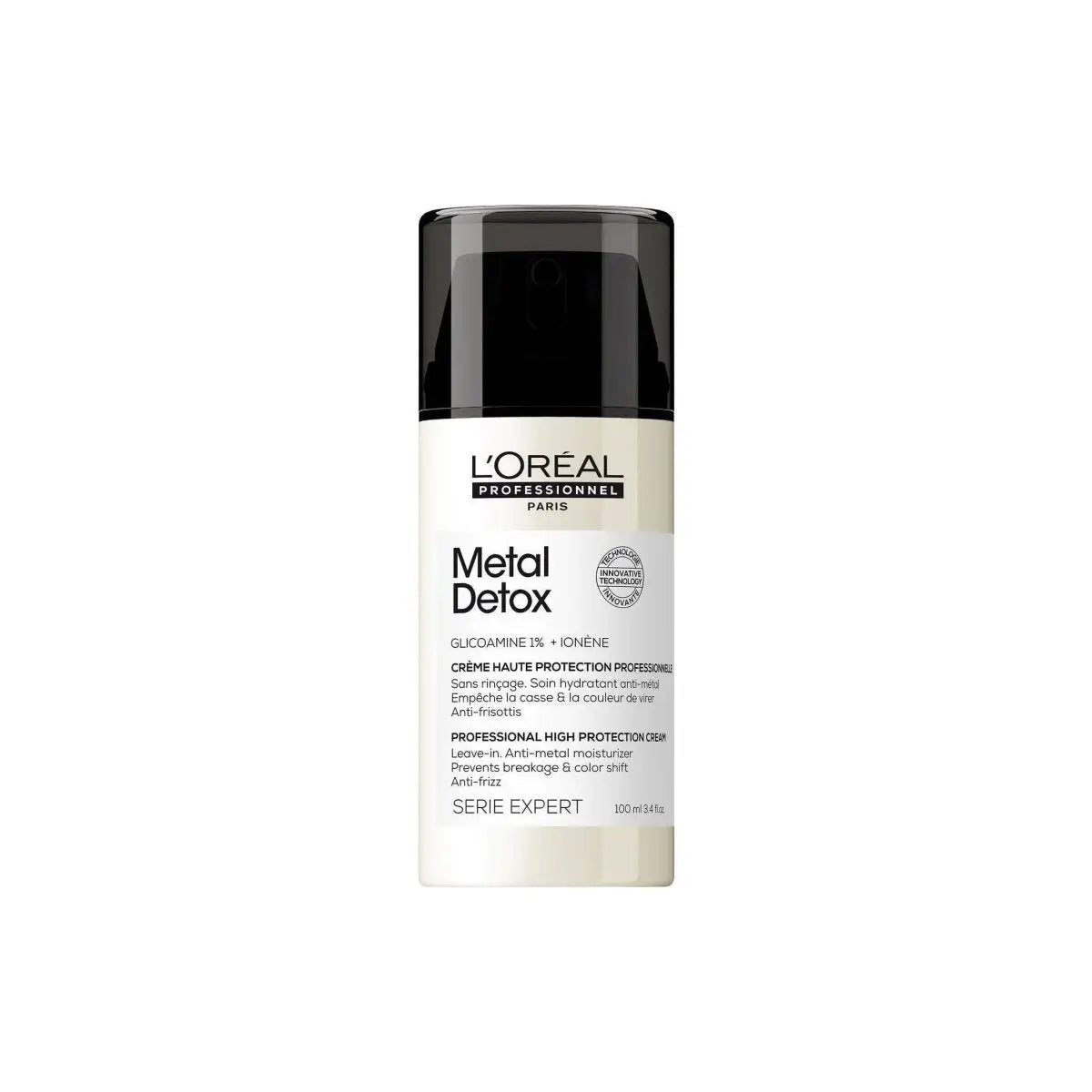 L'Oreal Metal Detox Leave-In Cream: Professional Hair Treatment for Color Protection & Anti-Breakage. Shop Now!