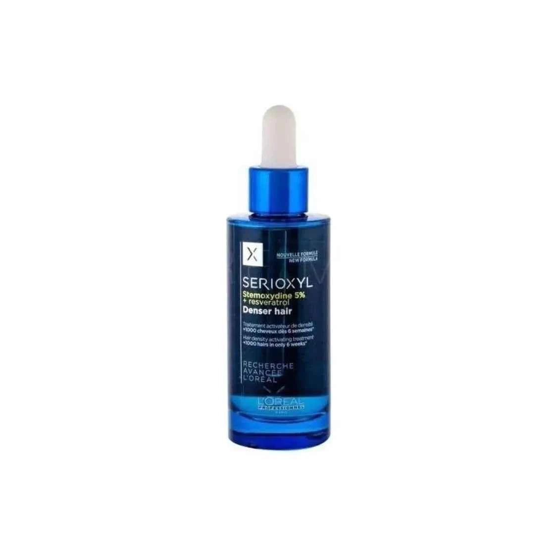 Loreal Serioxyl Denser Hair Serum - Hair Growth Treatment for Thinning Hair | Stemoxydine & Resveratrol | Buy Now!