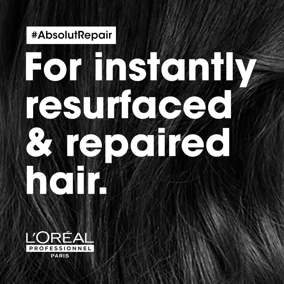 L'Oreal Absolut Repair Shampoo for Damaged Hair: Resurfaced & Repaired Hair, Professional Hair Repair Shampoo, Quinoa & Protein Formula
