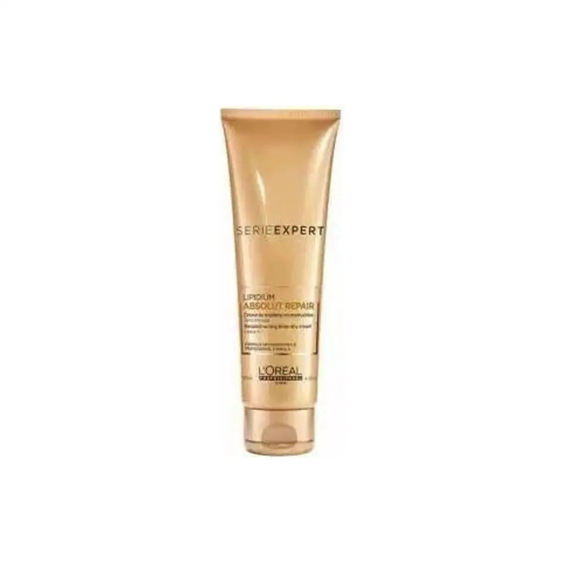 Gold tube of L’Oréal Serie Expert Absolut Repair Lipidium hair cream - 125ML