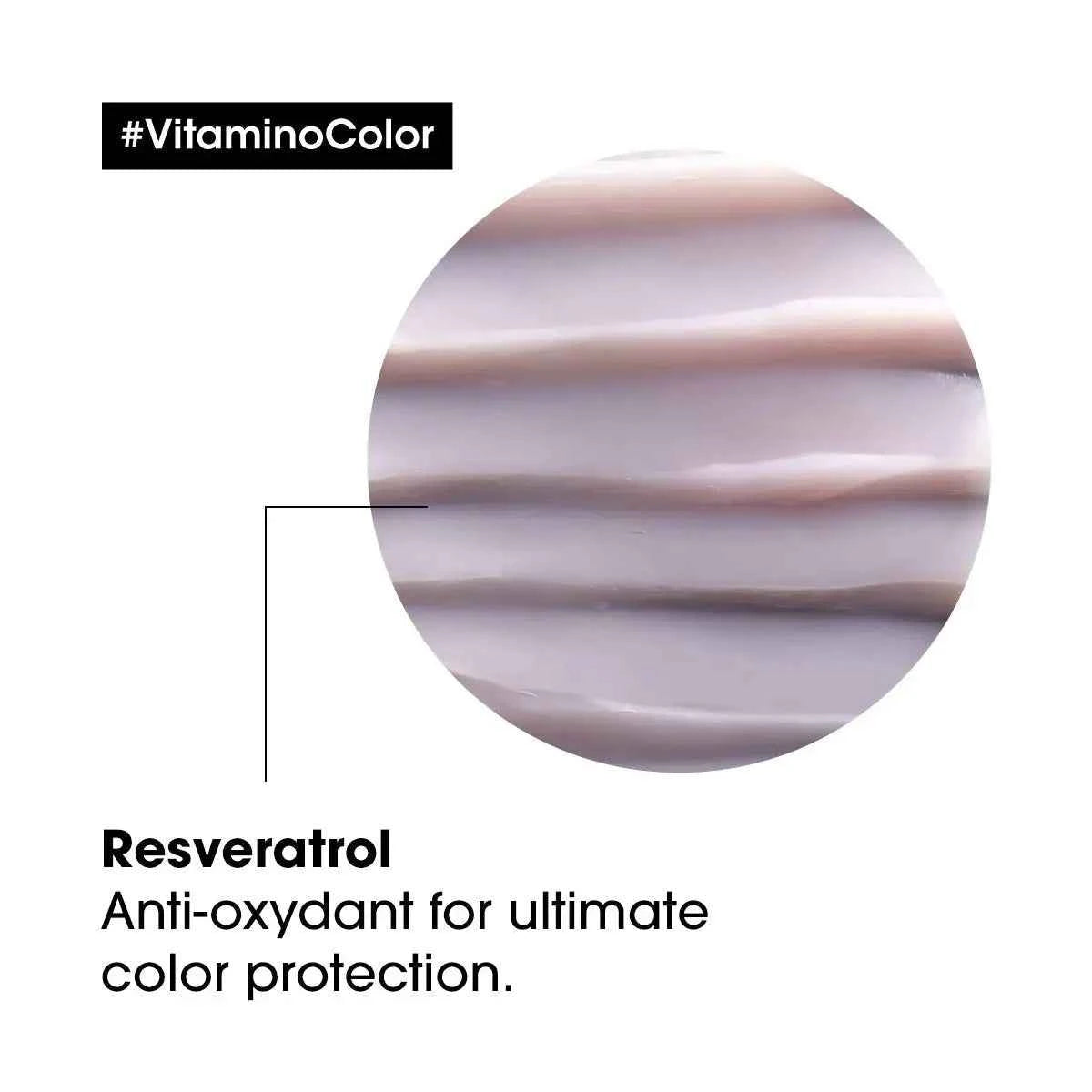 Loreal Vitamino Color Masque Texture: Hair Mask with Resveratrol for Color Treated Hair Protection