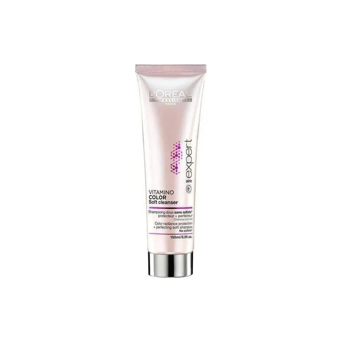 Loreal Vitamino Color Soft Shampoo Sulfate Free 150ml tube cleanses and protects colored hair