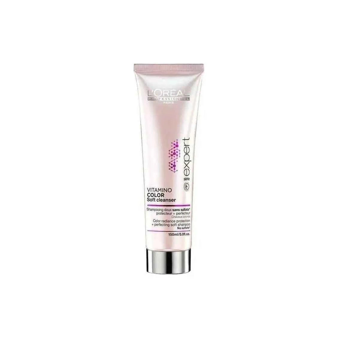 L'Oreal Vitamino Color Soft Cleanser: Sulfate-Free Shampoo for Color-Treated Hair | Protect & Enhance Color Radiance