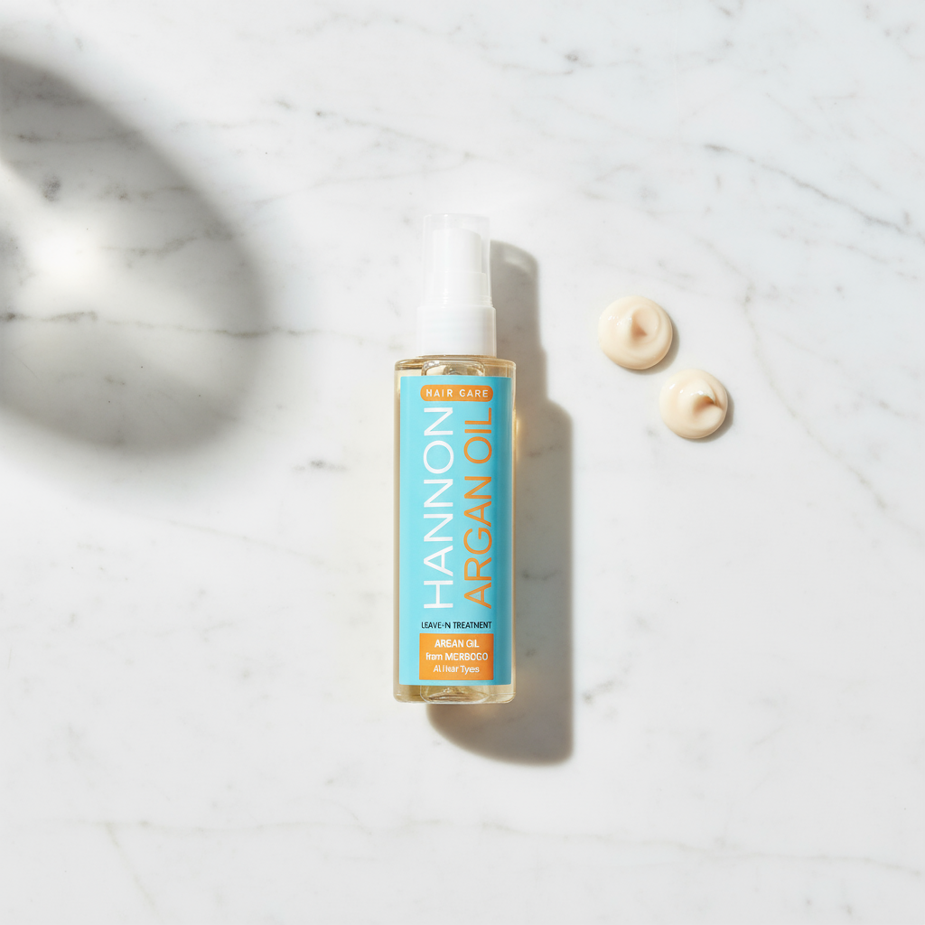 Marble flat lay with dollops