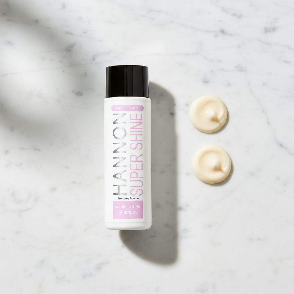 Marble flat lay with dollops