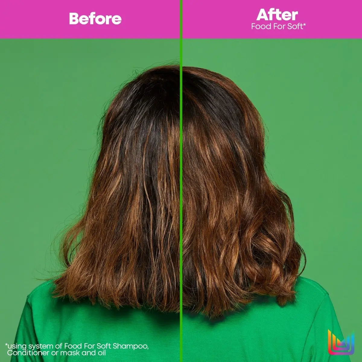 Matrix Food For Soft: Before & After Hair Transformation. See the Hydration Difference!