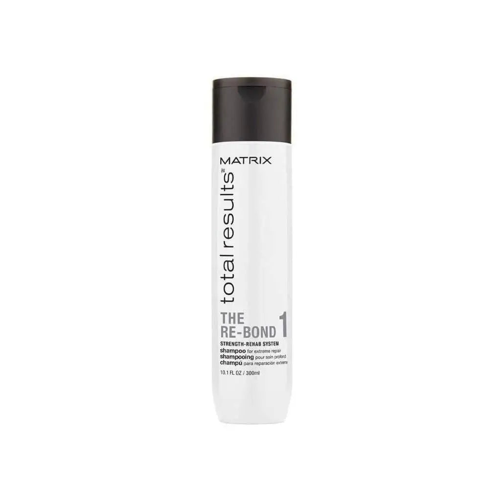 Matrix Re-Bond Shampoo 300ml bottle for strengthening weakened, damaged hair