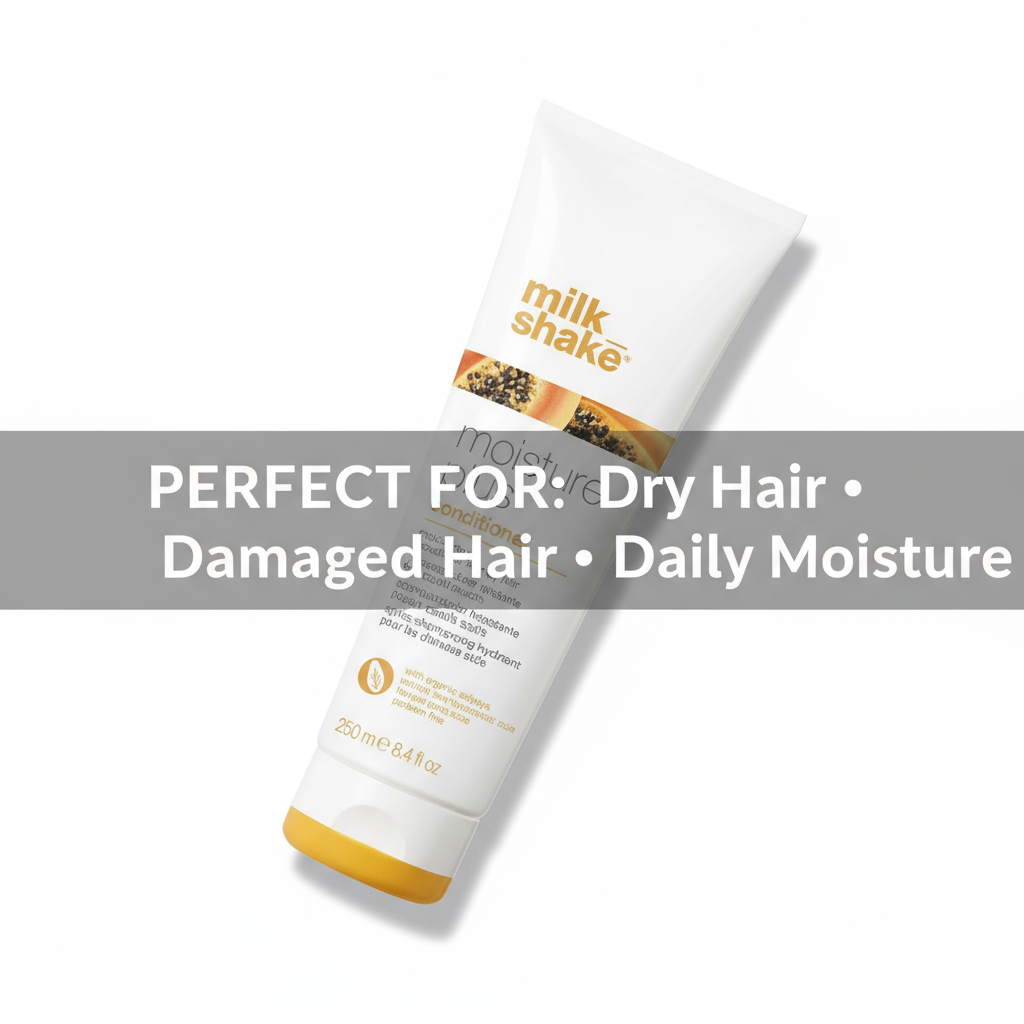 Milkshake Moisture Plus Conditioner tube for dry and damaged hair with daily moisture formula
