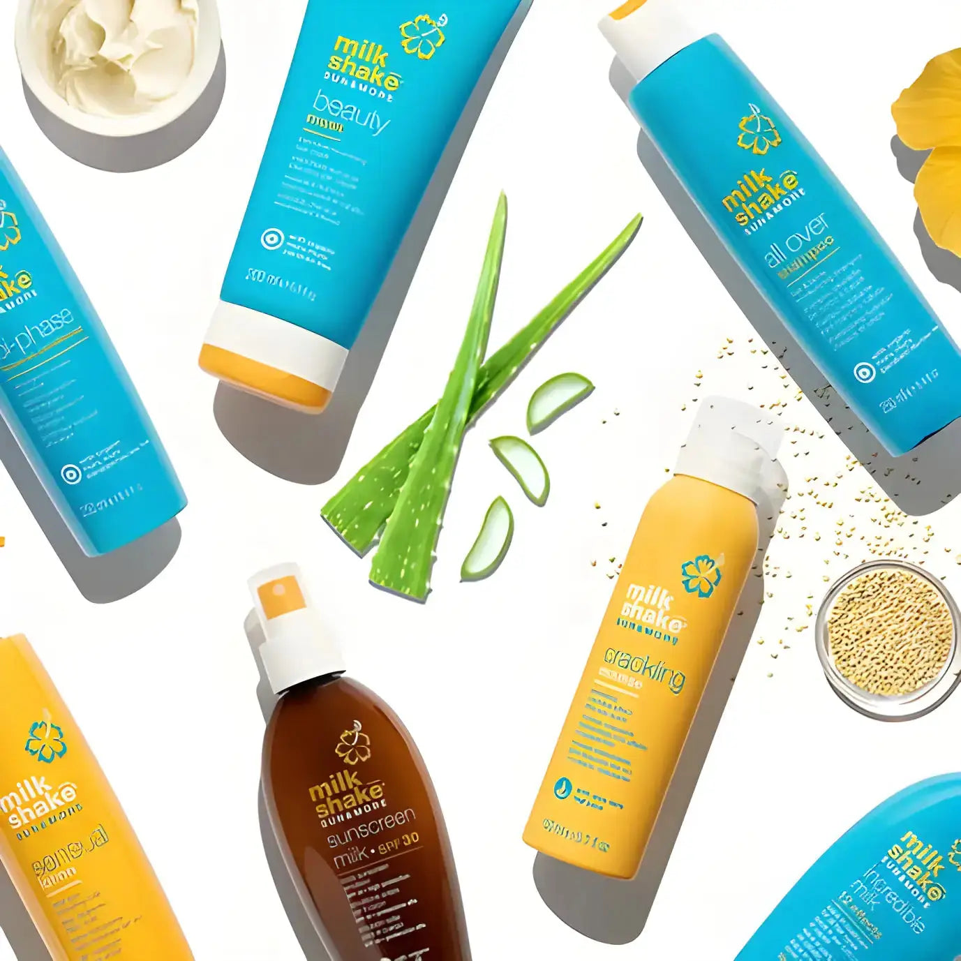 milk_shake sun & more Hair Products: Sun Care Collection for Healthy Hair, Beach Ready Haircare.