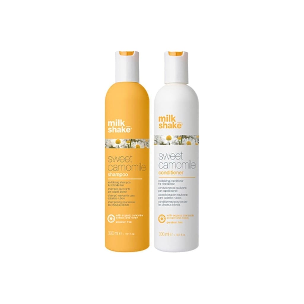 Milkshake Sweet Camomile Bundle: Deep Nourishment Shampoo & Conditioner for Vibrant Hair