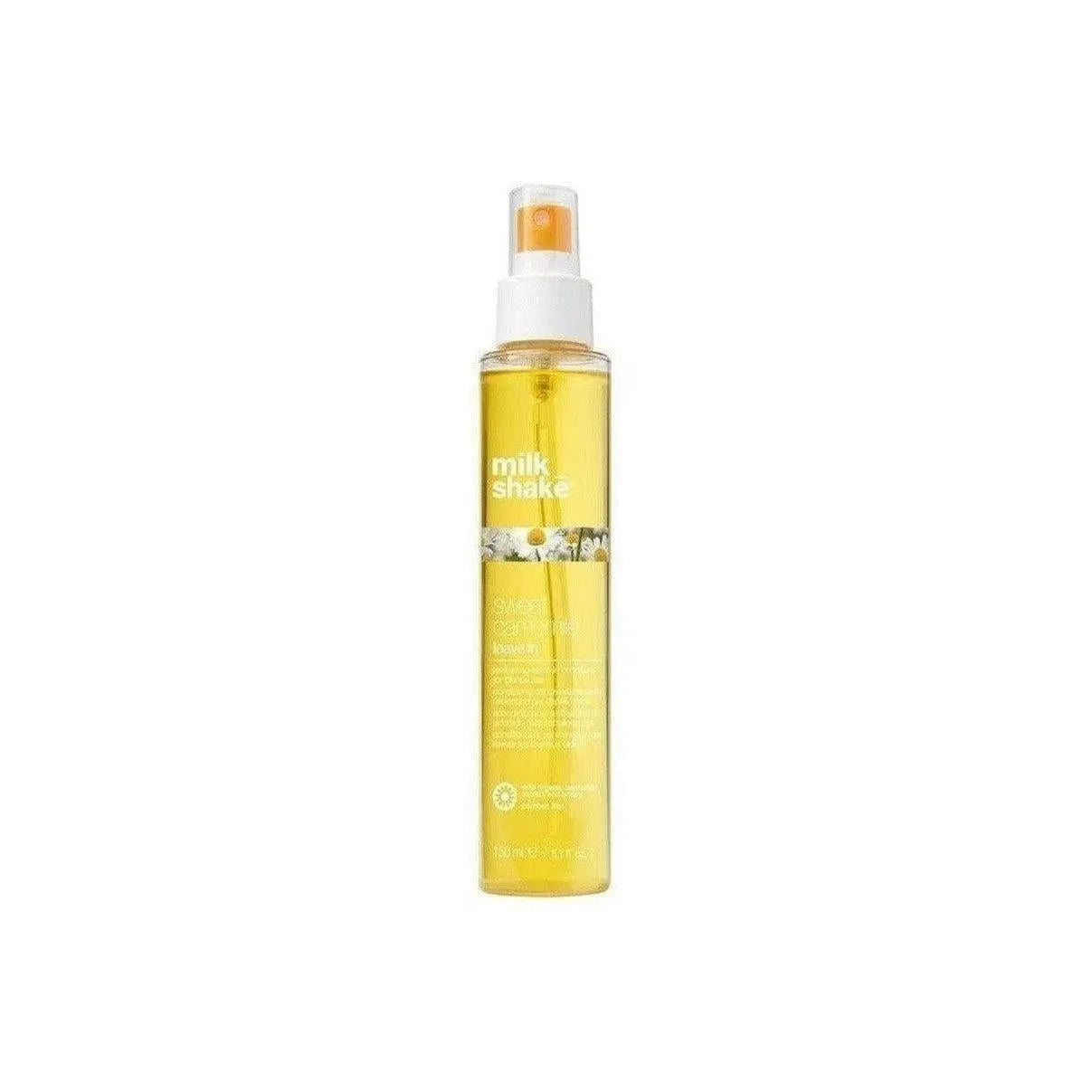 Milkshake Sweet Camomile Leave-in Conditioner spray bottle for hair nourishment and softness