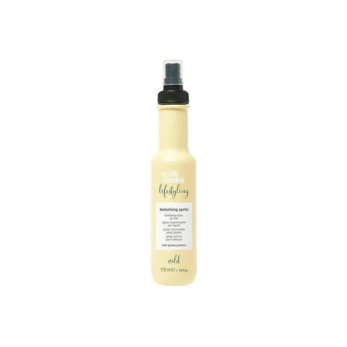 Milkshake Texturizing Spritz 175ml styling aid in a beige spray bottle for adding texture and volume