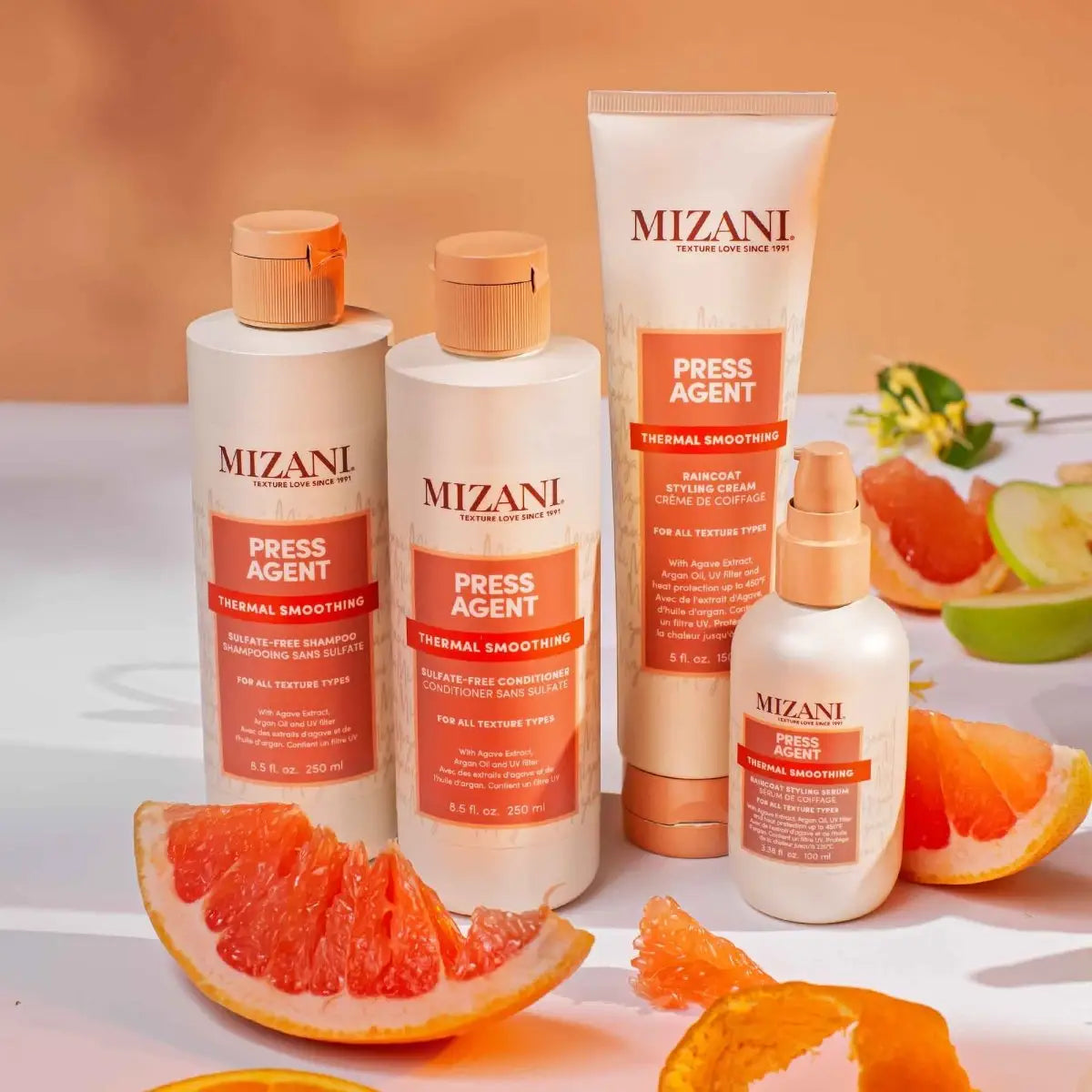 Mizani Press Agent Thermal Smoothing Raincoat Styling Cream - Shampoo