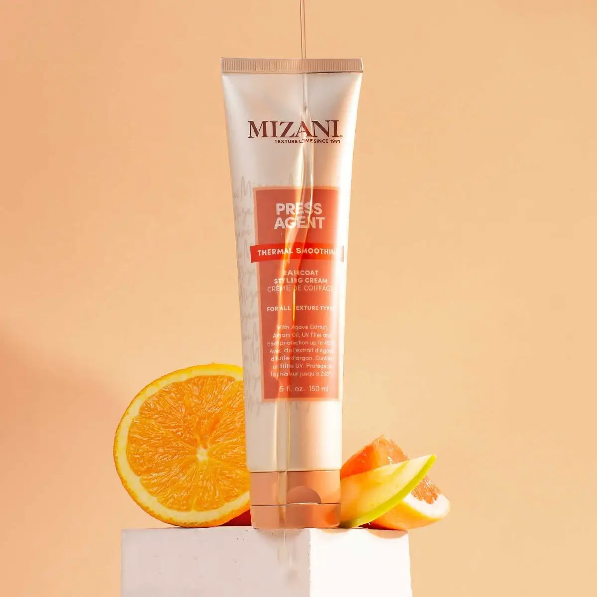 Mizani Press Agent Thermal Smoothing Raincoat Styling Cream - Shampoo