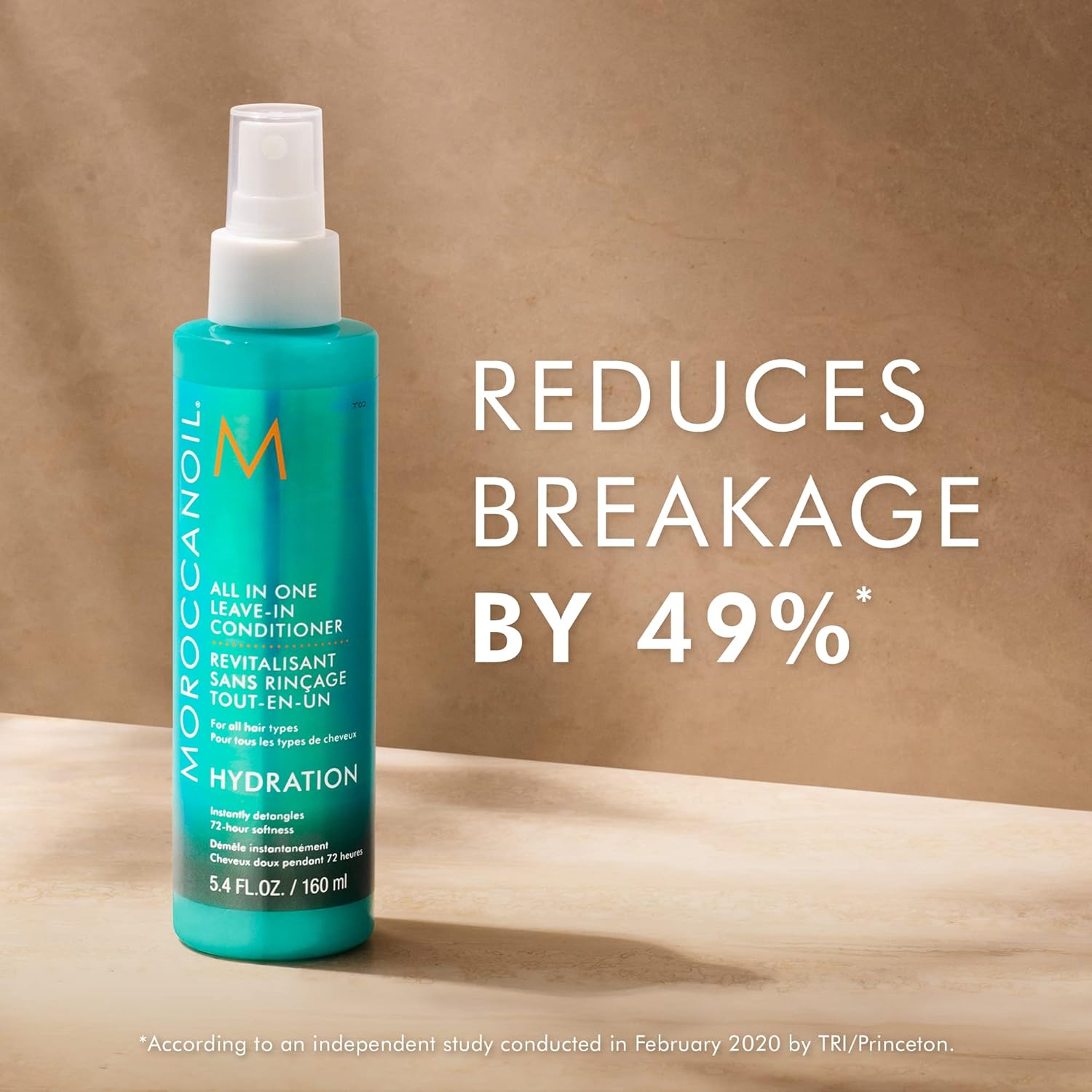 Hydrate and protect your hair with Moroccanoil All In One Leave In Conditioner 160ML for beautiful, manageable locks.