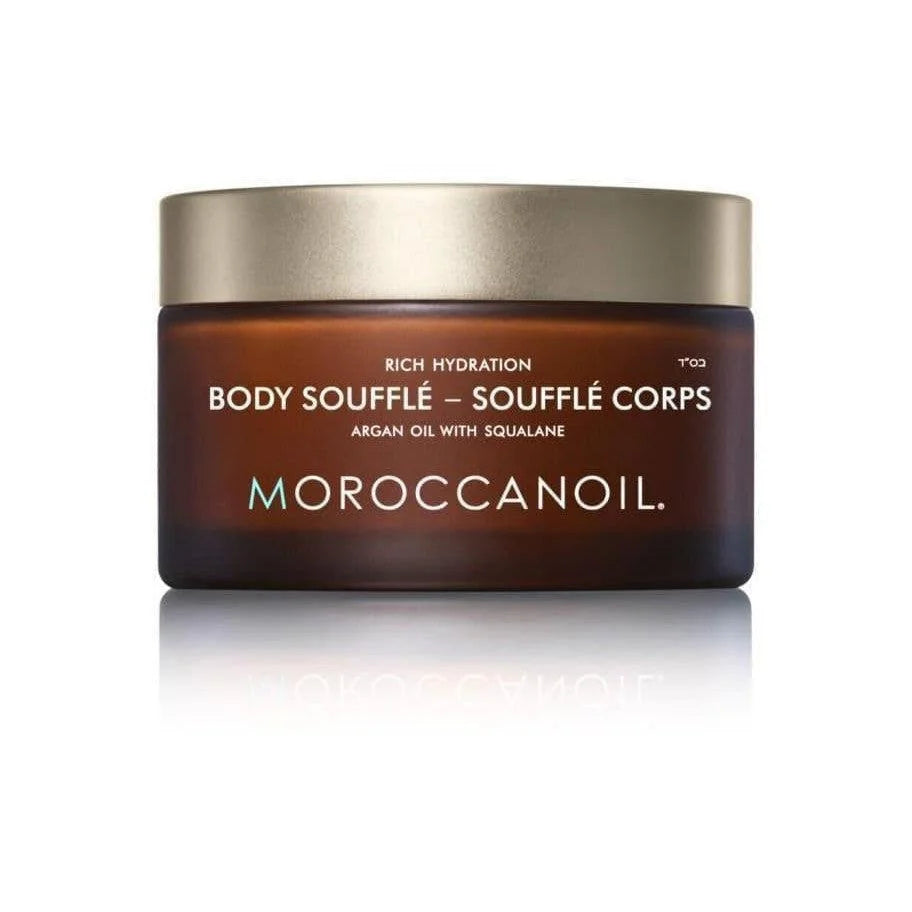 Moroccanoil Body Soufflé: Rich Hydration with Argan Oil & Squalane. Luxurious Moisturizer for Soft, Smooth Skin. Shop Now!