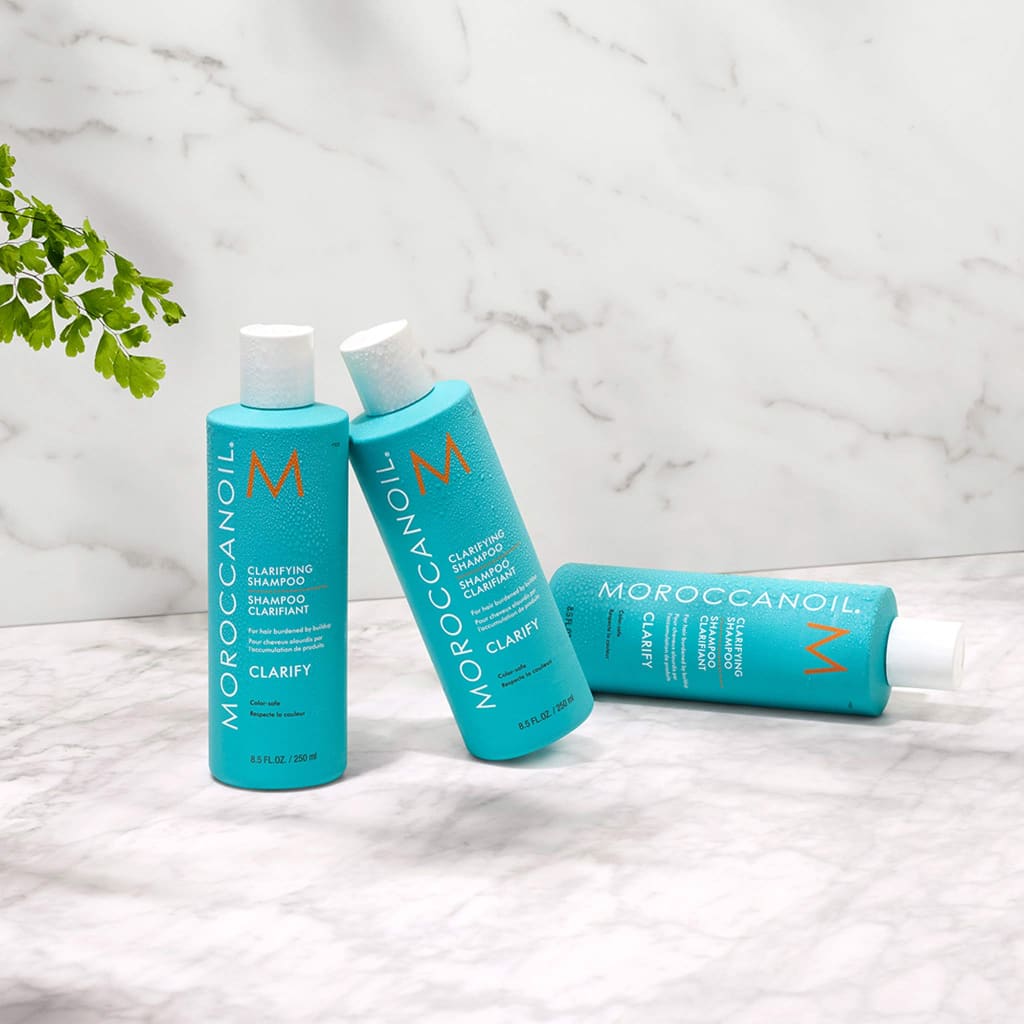 Moroccanoil Clarifying Shampoo: Deep Clean & Refresh Hair. Sulfate-Free Formula.